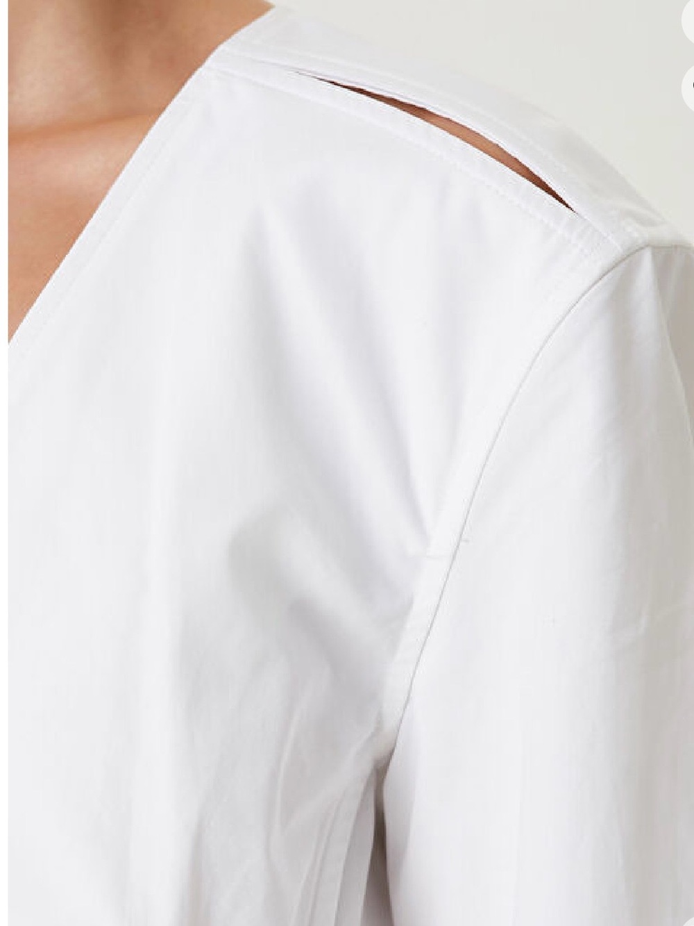 Alexander Wang White Wrap Tunic Dress - Picture 4 of 4